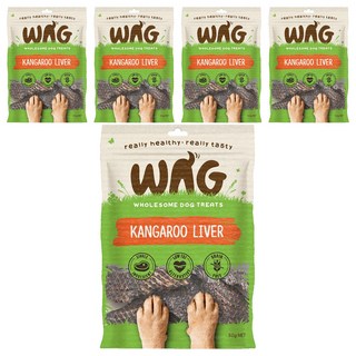 WAG 天然澳 袋鼠 單一成分 低脂 無穀物, Liver, 50g, 5包