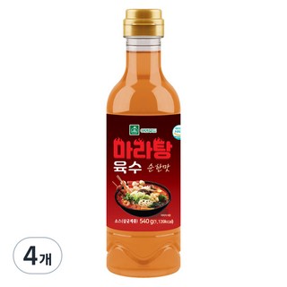 EN FOOD 麻辣燙湯底 原味, 470ml, 4個