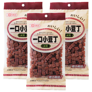 惠香一口小豆丁, 香Q夠勁！台灣製造, 120g, 3包