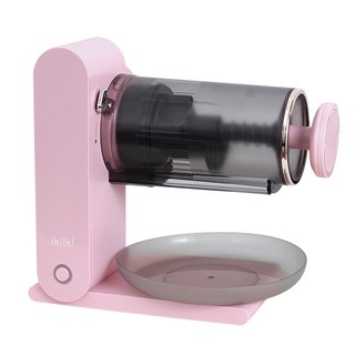 ikiiki 伊崎家電 充電式雪花刨冰機 236 x 214 x 160mm 粉色 950g, IK-IF6701