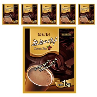 담터 코코아차 분말, 1kg, 1개입, 6개