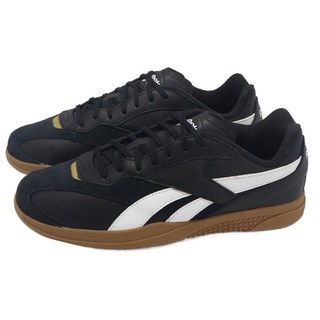 Reebok Hammer Street 膠底麂皮復古情侶鞋, 白黑色, 26cm