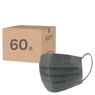 Comfiz 康菲 平面醫療口罩 17.5 x 9.5cm, 宇宙灰, 30片, 2盒