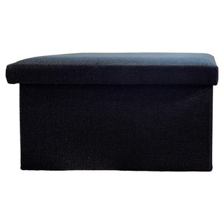 BangJiaShi 幫家適 長方形收納椅 40 x 25 x 25cm, 1個, 黑色