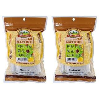 WON LAI WON 旺來旺 枸杞甘草菊花決明子茶 獨立包裝 精選地道原料, 5g, 20包, 2袋