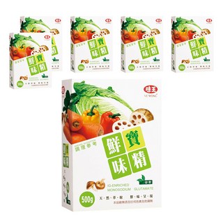 味王 鮮寶味精, 500g, 6盒