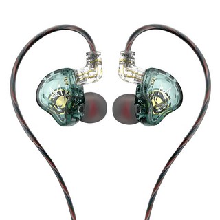 티알엔 프로급 인이어 DD 이어폰 TRN-MT1 에메랄드그린