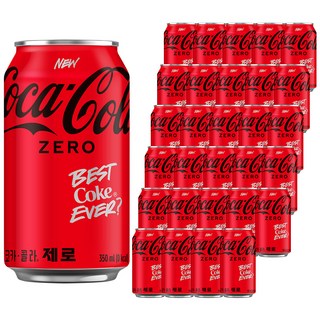 코카콜라 제로, 350ml, 48개
