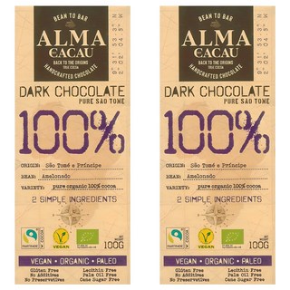 黑巧克力片, 100g, 2片