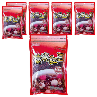 耆盛食品 紫米紅豆 台灣出品, 500g, 6包