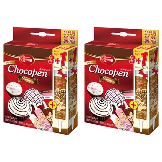 Bread Garden 巧克力筆 3種 + 1種, 80g, 2套