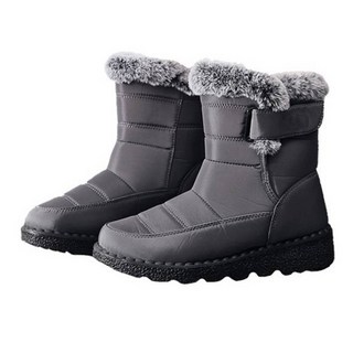 Elsso 女性用魔鬼氈防水雪靴