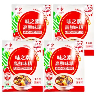 AJINOMOTO 味之素 高鮮味精, 1kg, 4盒