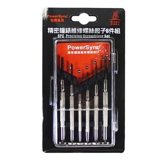 PowerSync 包爾星克 綜合起子組 6個, 1組