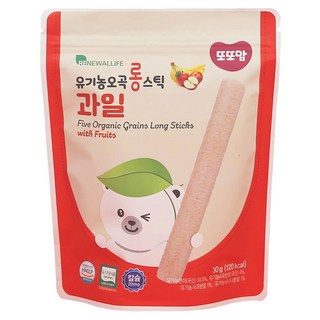 DDODDOmam 聰明媽媽 如意金箍米棒 8個月以上適用, 五穀水果, 30g, 1包