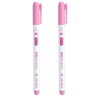 Clover 可樂牌 水性消失筆 CL24-426, 粉紅色, 2支