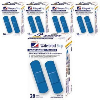 LaboRat 可盧雅藍色鋁膜防水膠布, 28片, 5盒