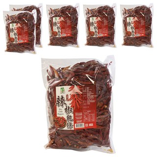 松井 辣椒乾條 雞心朝天椒, 600g, 6包