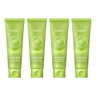 beplain 苾沛恩 綠豆弱酸性胺基酸溫和洗面乳, 80ml, 4件