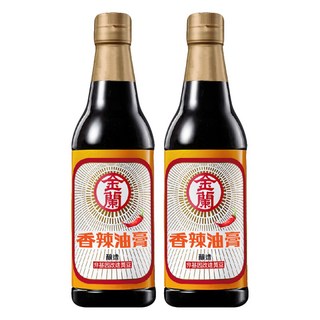 金蘭 香辣油膏, 590ml, 2瓶