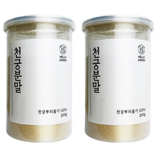 Hello Green 韓國產川芎粉末粉, 200g, 2個