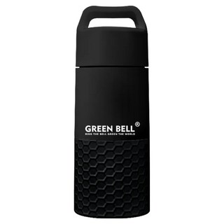 Green Bell 綠貝 316輕瓷保溫杯 陶瓷塗層, 黑色, 550ml, 1個