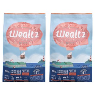 Wealtz 維爾滋 全齡貓 天然無穀寵物乾糧, 1.2kg, 2袋, 鮭魚