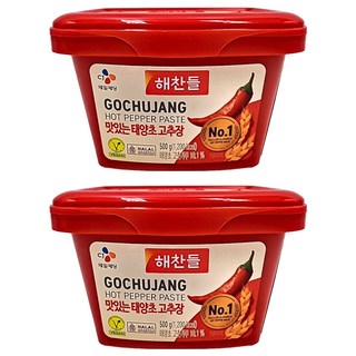 CJ 韓國辣椒醬 葷, 500g, 2罐