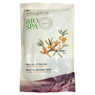 sea of spa 胡蘿蔔與沙棘油礦物泥, 1包, 1包