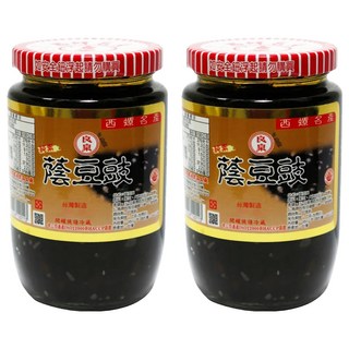 良泉 蔭豆豉, 古法手工釀造, 西螺名產, 優質醬料, 380g, 2罐