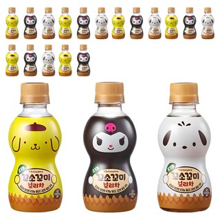 꼬소꼬미 유기농 보리차 랜덤발송, 200ml, 20개