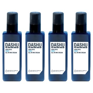 DASHU 男士Aquq Real多合一保濕乳, 153ml, 4個