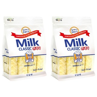 MilkClassic 健康日誌 韓式米餅 牛奶, 240g, 2袋