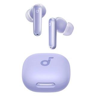 soundcore P40i ANC真無線藍牙耳機 環境主動降噪 HearID智能分析 IPX5防水等級 單次音樂播放時間最長12小時, A3955, 紫色