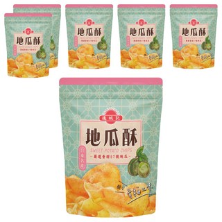 連城記 地瓜酥 青梅口味 嚴選台東香甜57號地瓜, 140g, 6包