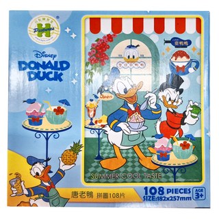 HUNDRED PICTURES 百耘圖 Donald Duck唐老鴨2拼圖 HPD0108-226 108g, 108片, 唐老鴨, 1盒