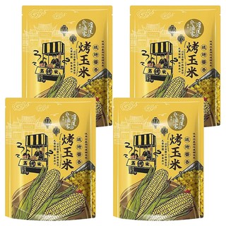 滬尾漁家 烤玉米-醬香風味, 70g, 4包