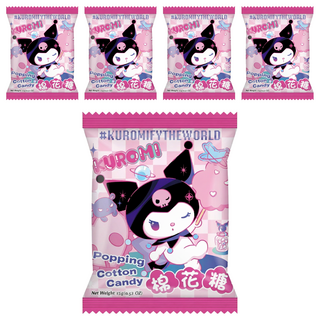 AMANDIER 雅蒙蒂 Kuromi跳跳棉花糖 草莓風味, 15g, 5個