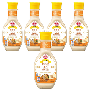 OTTOGI 不倒翁 塔塔醬, 245g, 5瓶