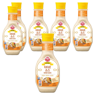 OTTOGI 不倒翁 塔塔醬, 245g, 6瓶