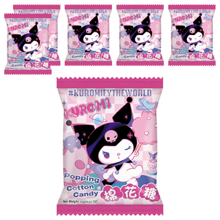 AMANDIER 雅蒙蒂 Kuromi跳跳棉花糖 草莓風味, 15g, 6個
