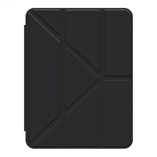 vXTRA 飛創 Y折立架平板保護套 合成皮+TPU+壓克力背板 多種觀看角度, iPad 10.2吋/iPad Air Pro 10.5吋, 經典黑, 1個