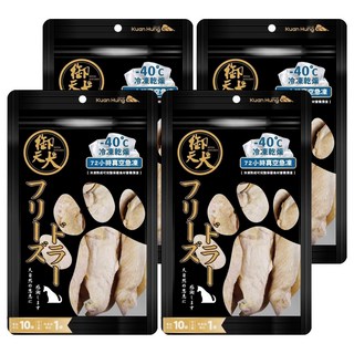御天犬 急凍雞腿肉 -40°C 冷凍乾燥 72小時真空急凍 台灣產, 雞肉, 60g, 4包