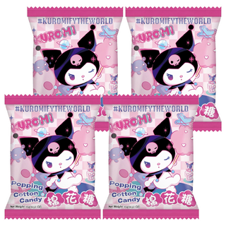 AMANDIER 雅蒙蒂 Kuromi跳跳棉花糖 草莓風味, 15g, 4個