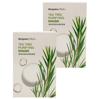 Neogence 霓淨思 澳洲茶樹控油淨痘面膜 28ml 2組, 8片