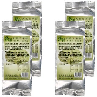 多利 天然艾草粉 無添加成分, 100g, 4包