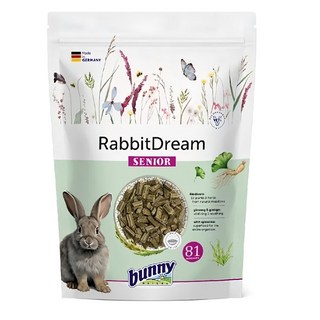 bunny NATURE 德國邦尼 夢想高齡兔 草本養生無糖8字咬合配方 1.5 kg, 適合6歲以上高齡兔, 1.5g, 1包