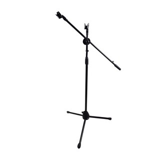 MAME T字型2段調節麥克風支架 JT3374, 黑色, 1個