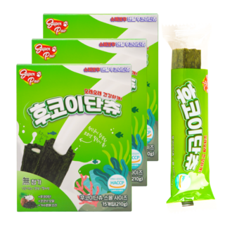 슈퍼포우 강아지 후코이단츄 덴탈껌, 후코이단, 210g, 3개
