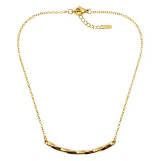 MARIGOLD 美爾朵 璀璨之星 925純銀天使微笑彎管項鍊 KMD172